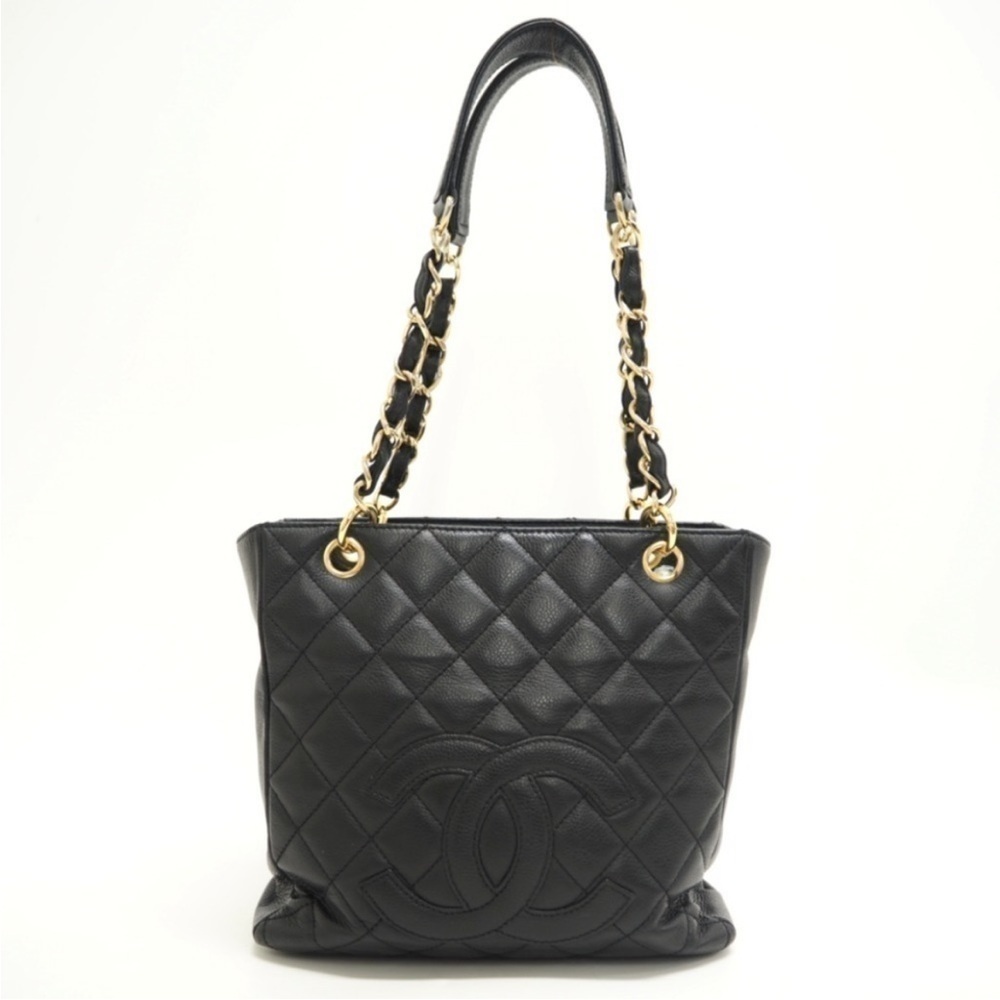 Authentic Shopping Tote petite Caviar Black​​​